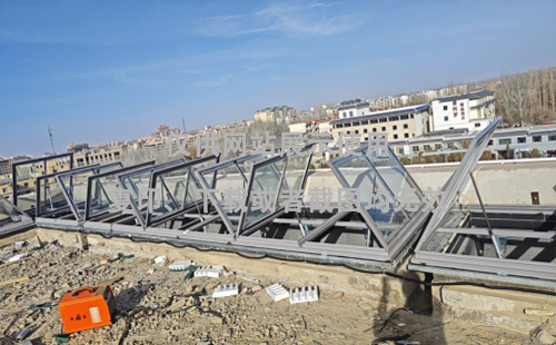 敦煌博物馆清水排烟天窗