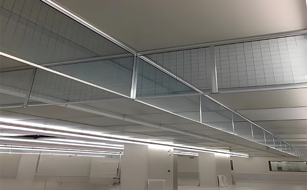 清水玻璃清水挡烟垂壁 清水玻璃清水挡烟垂壁