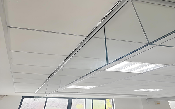 清水玻璃挡烟垂壁