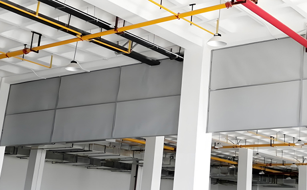 商场防烟分区常闭节点:清水挡烟垂壁高度与控制器接线图解 商场防烟分区常闭节点:清水挡烟垂壁高度与控制器接线图解