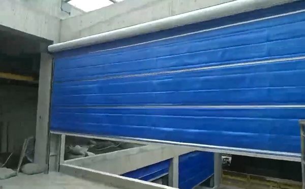 大型物流园区完成清水防火门整体安装工程